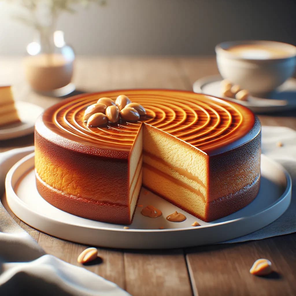 Gâteau au Beurre de Cacahuète Classique