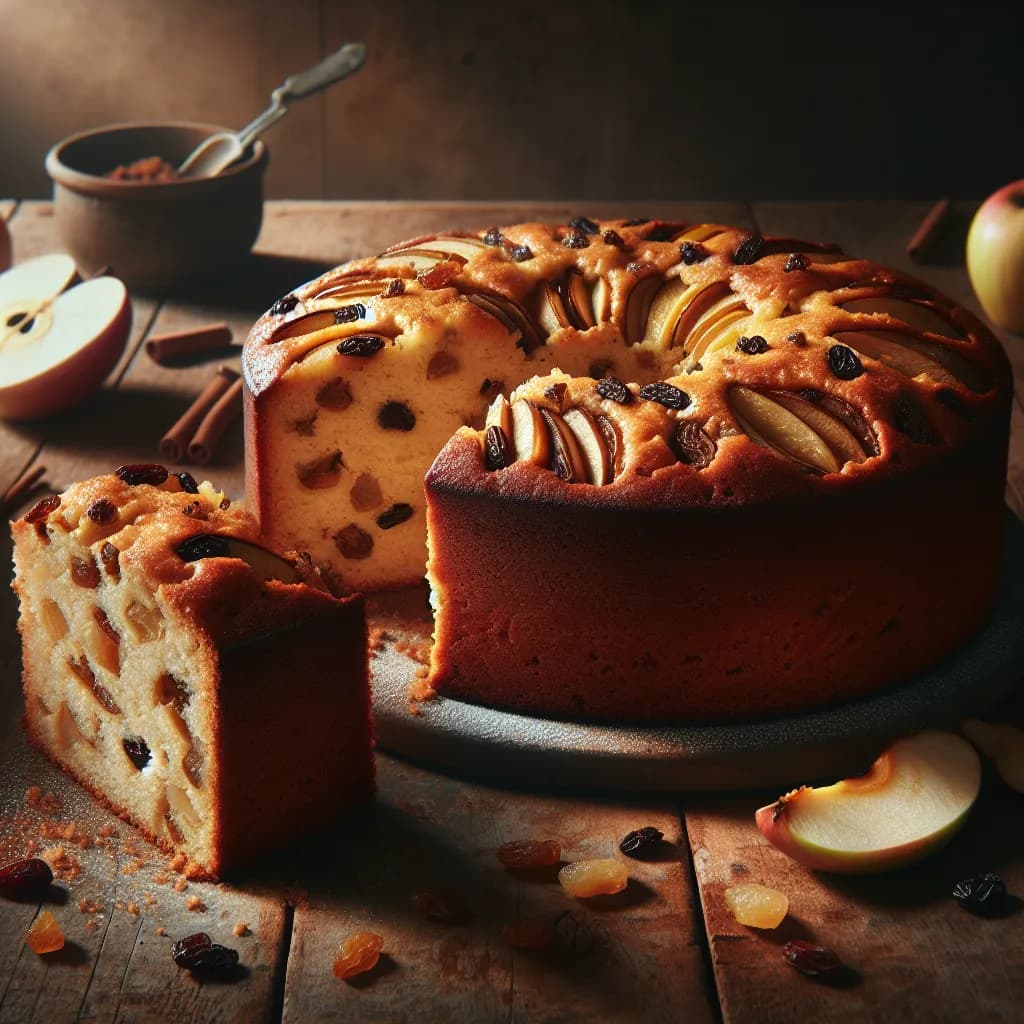 Gâteau aux Pommes Vegan