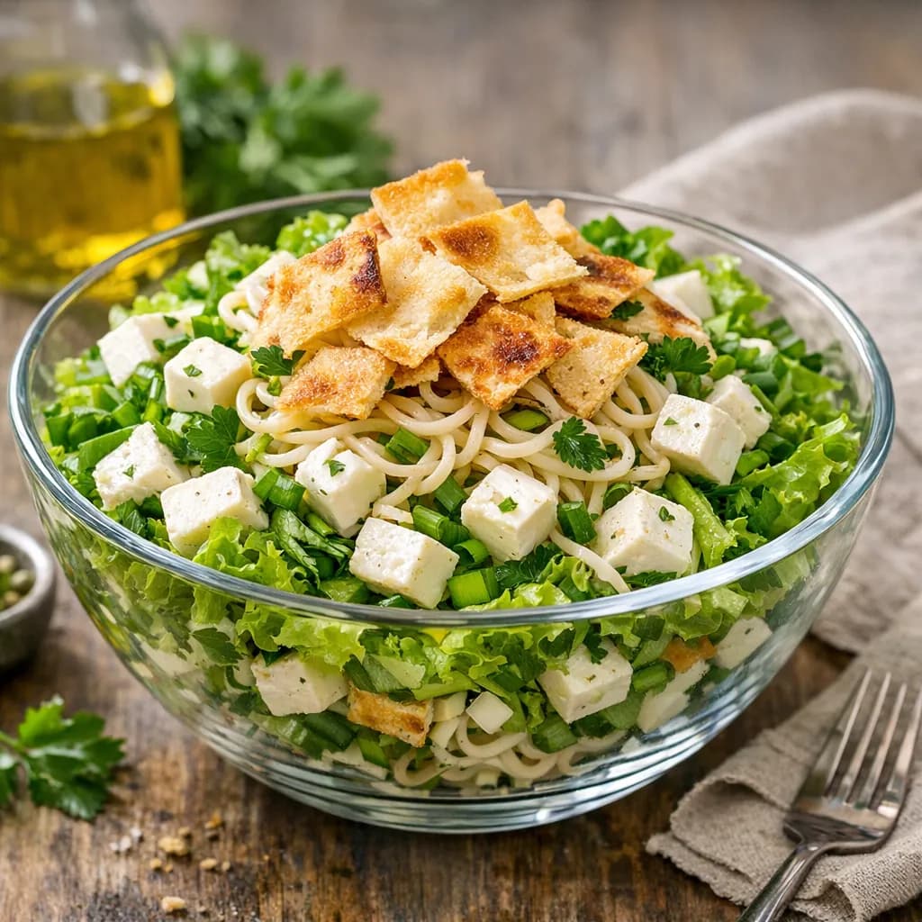 Gʻoya Fresh Cheese & Noodle Salad
