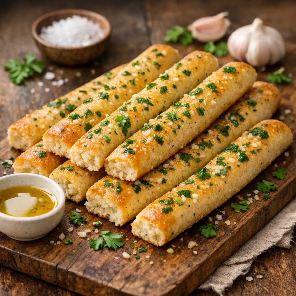 GF Garlic Breadsticks