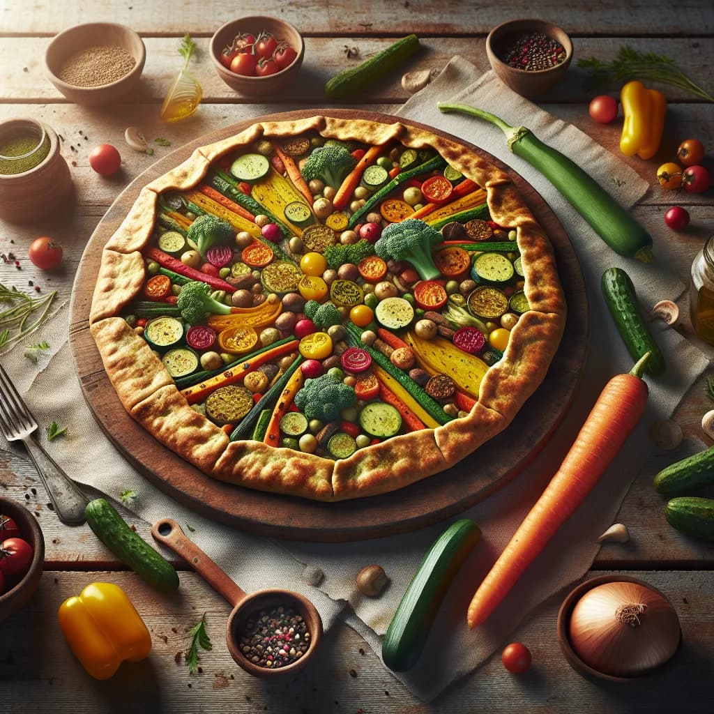 Galette Vegan aux Légumes