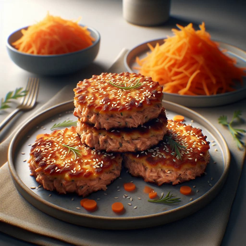 Galettes de Thon au Sésame