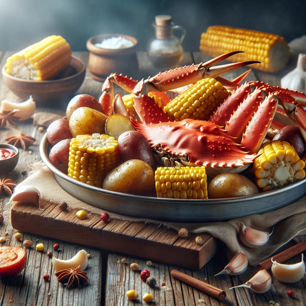 Garlic Butter Crab Boil