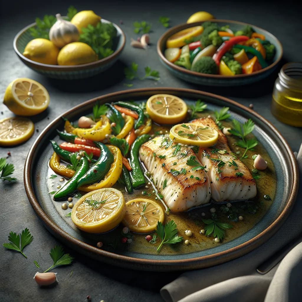 Garlic Butter Fish Fillets