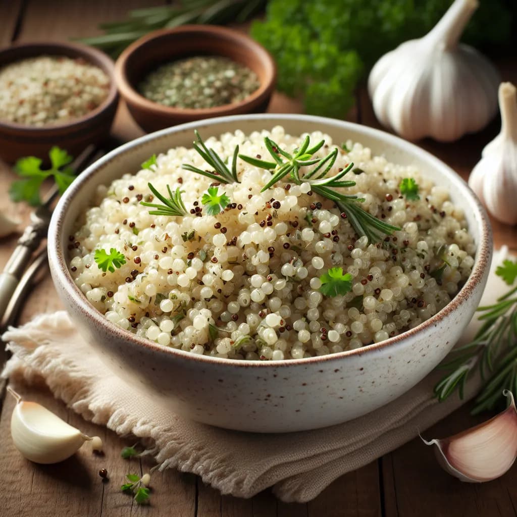 Garlic Herb Quinoa
