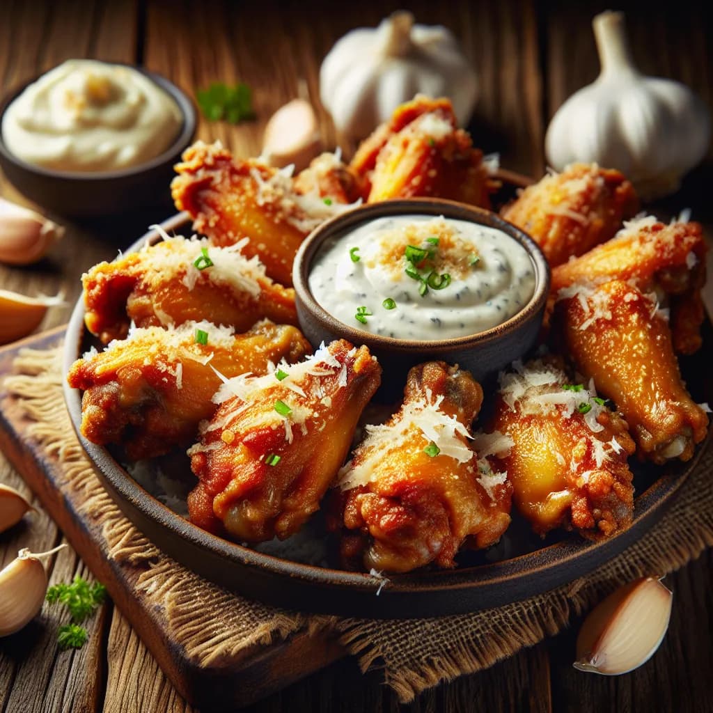Garlic Parmesan Wings