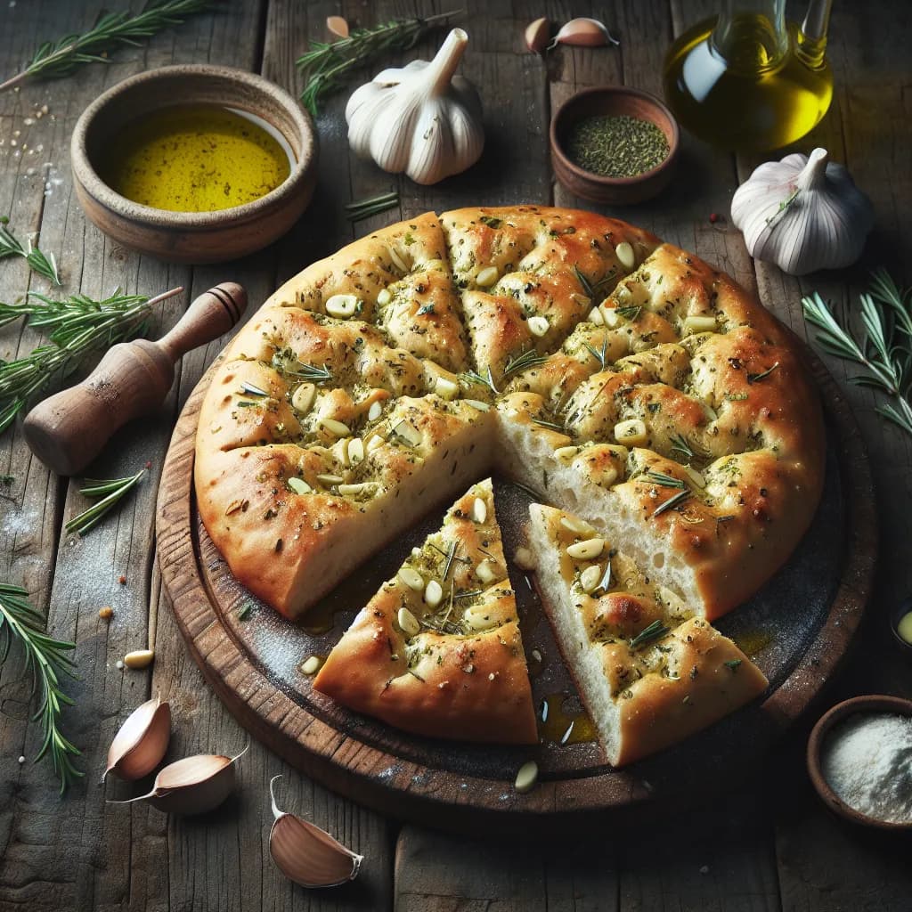 Garlic and Herb Focaccia