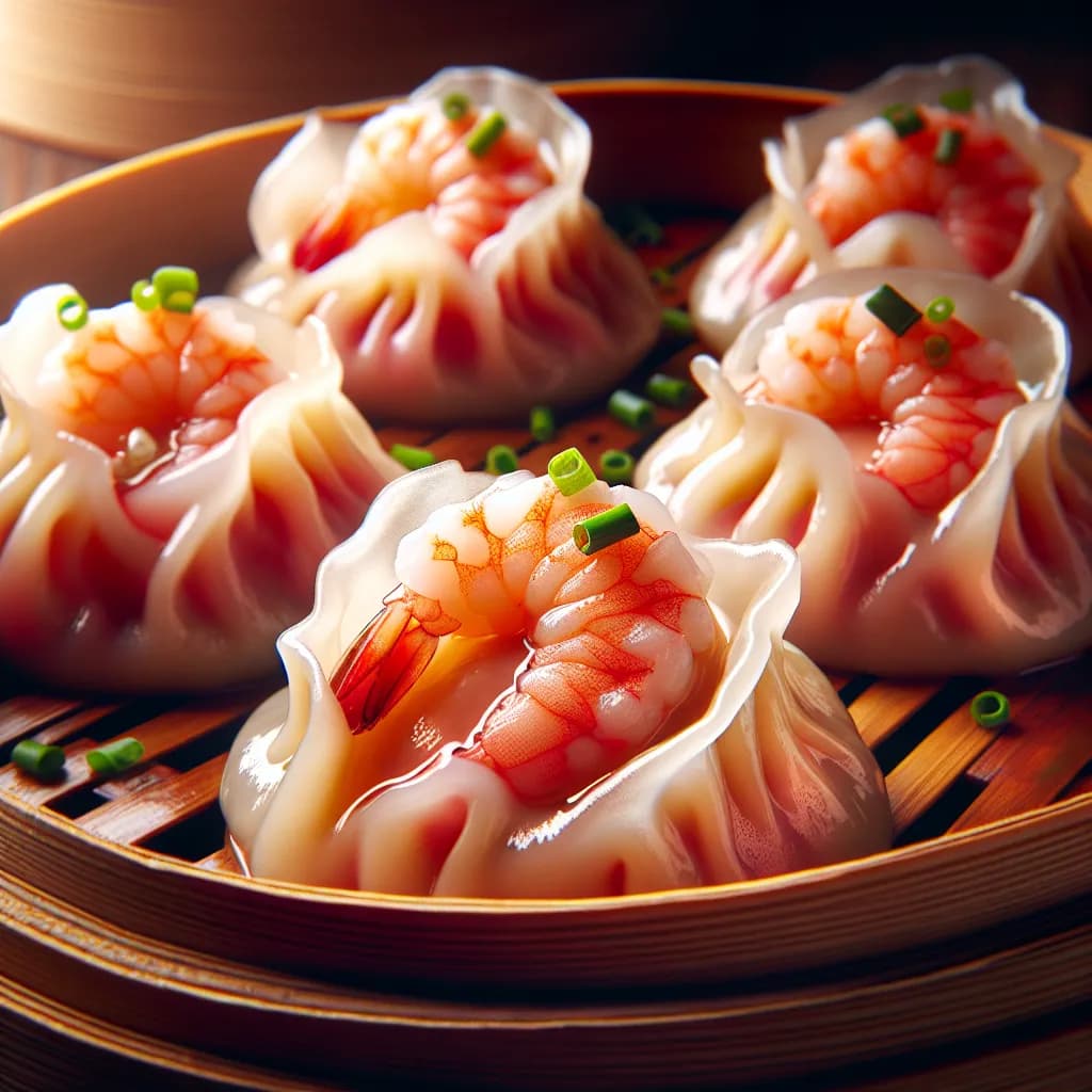 Garnelen-Dumplings