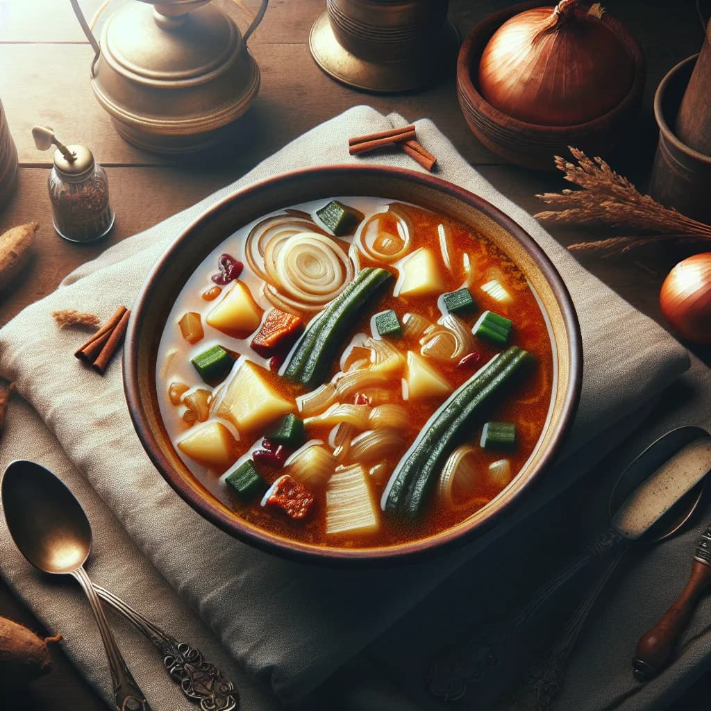 Ghanaian-French Onion Soup