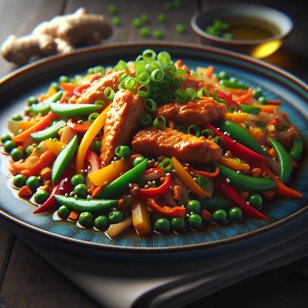 Ginger Chicken Stir-Fry