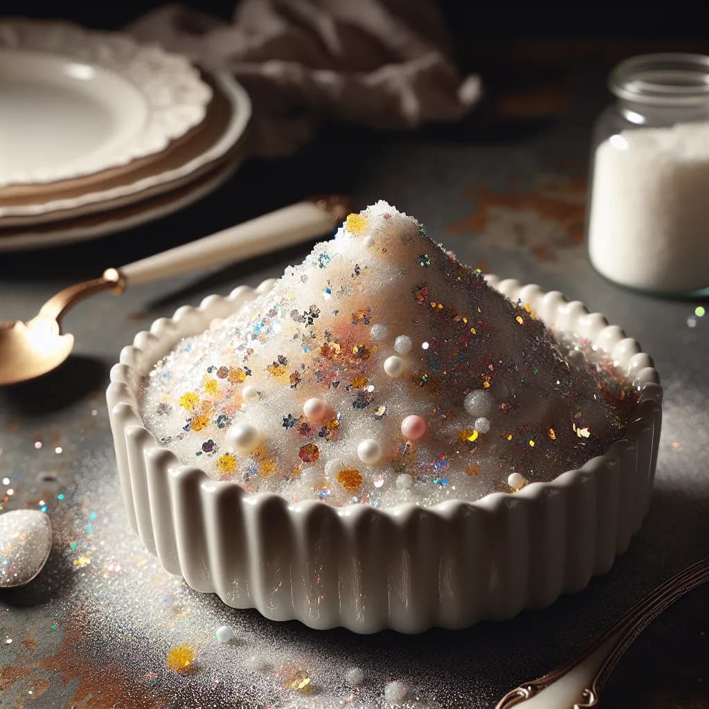 Glitter Edibile con Amido di Mais