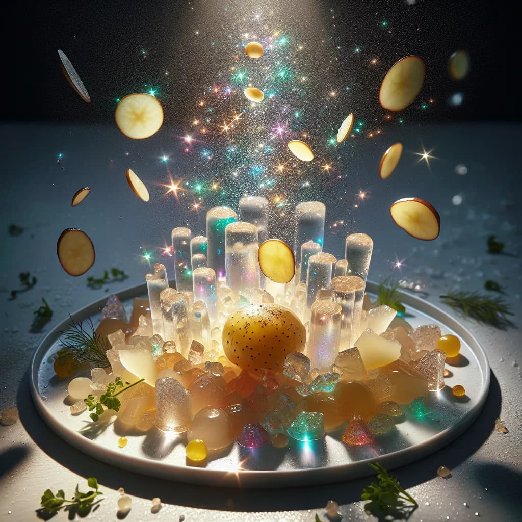 Glitter Gelatina di Patate
