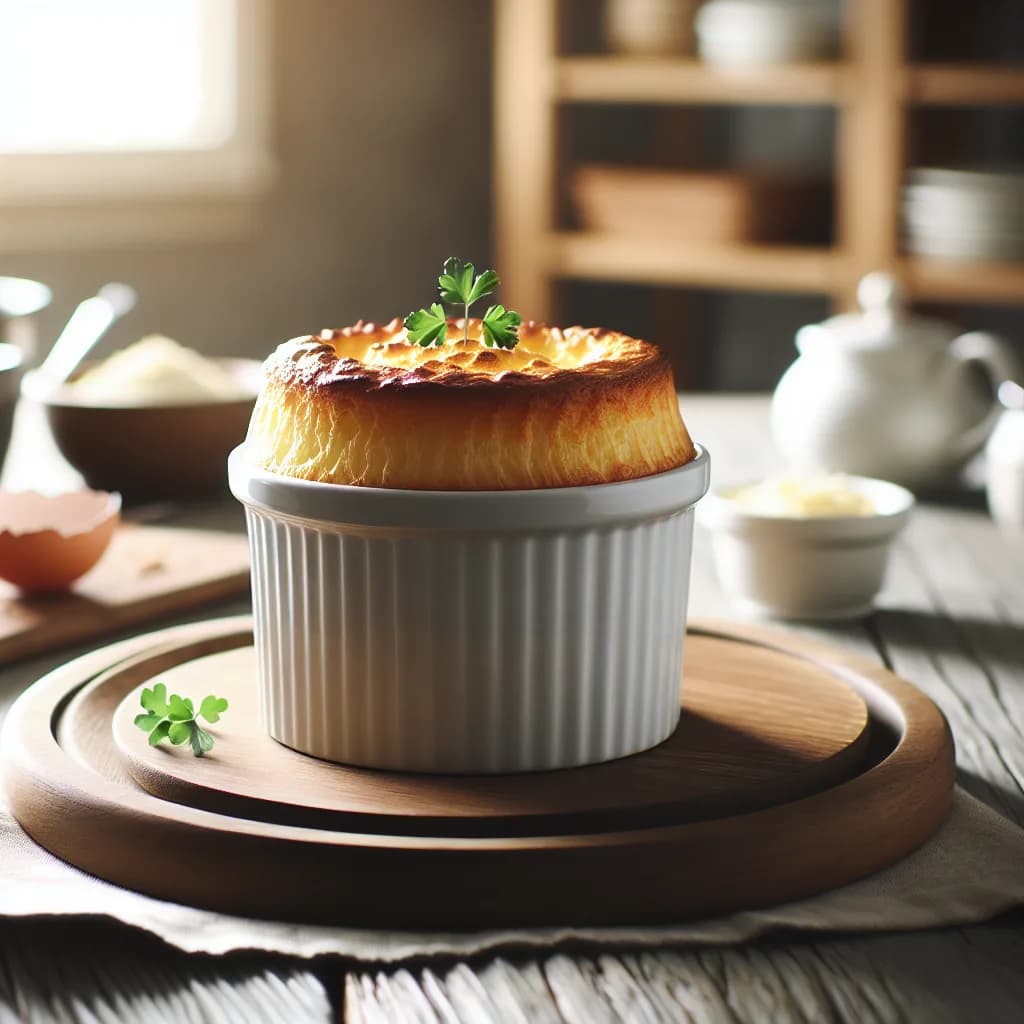 Gluten-Free Cheese Soufflé
