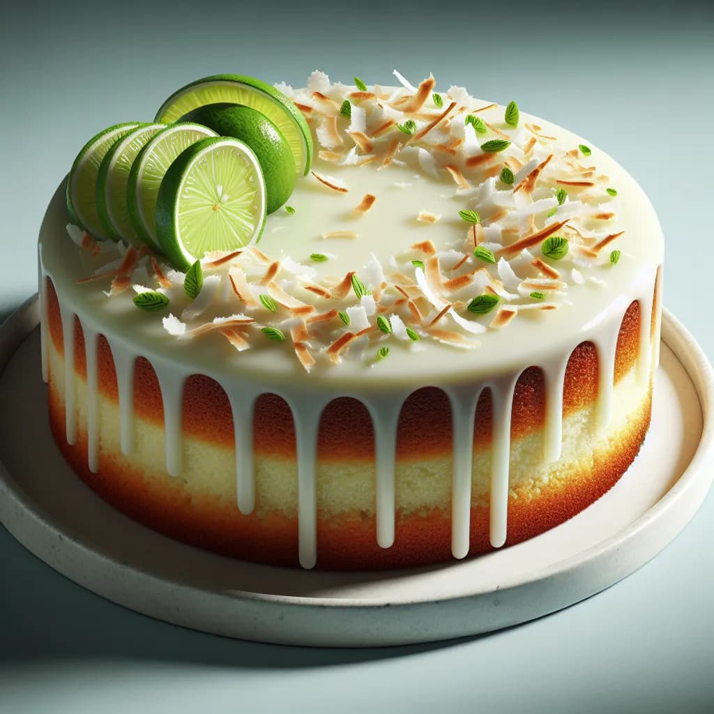 Gluten-Free Coconut Lime Cake