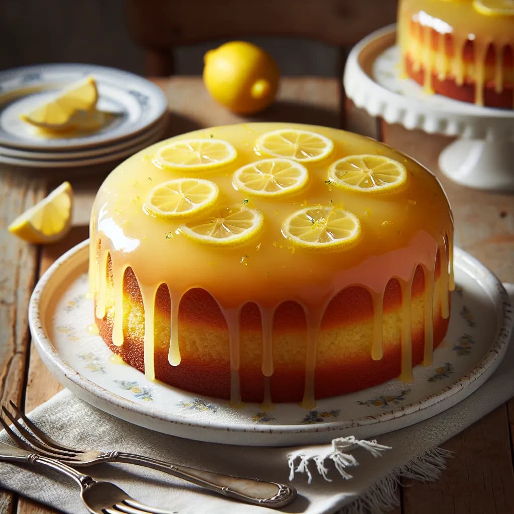 Gluten-Free Lemon Drizzle Cake