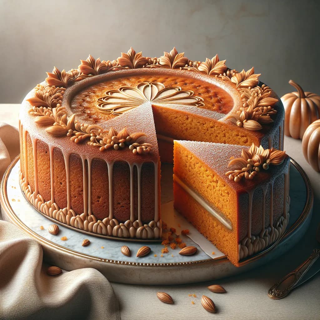Gluten-Free Millet Pumpkin Cake