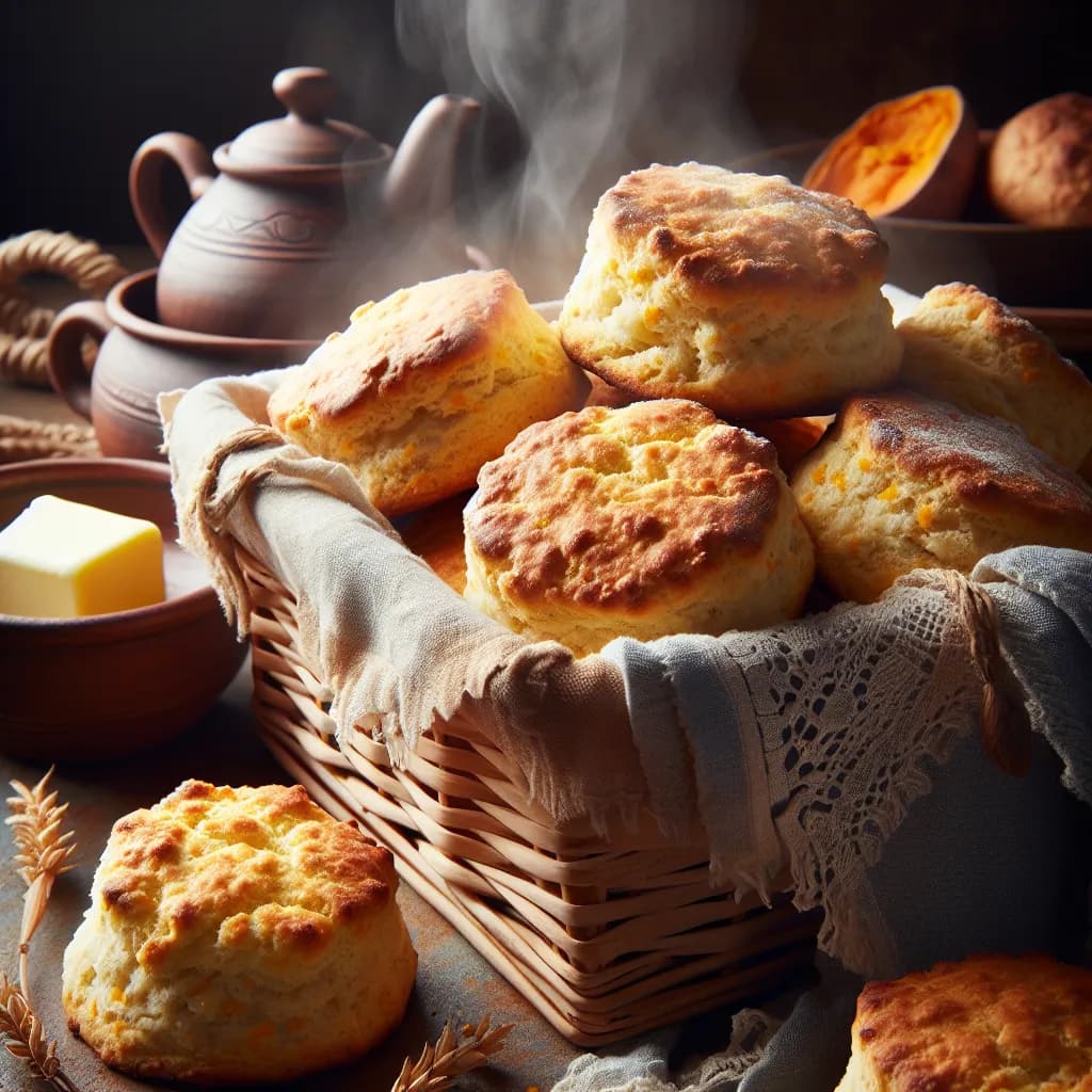 Gluten-Free Sweet Potato Biscuits