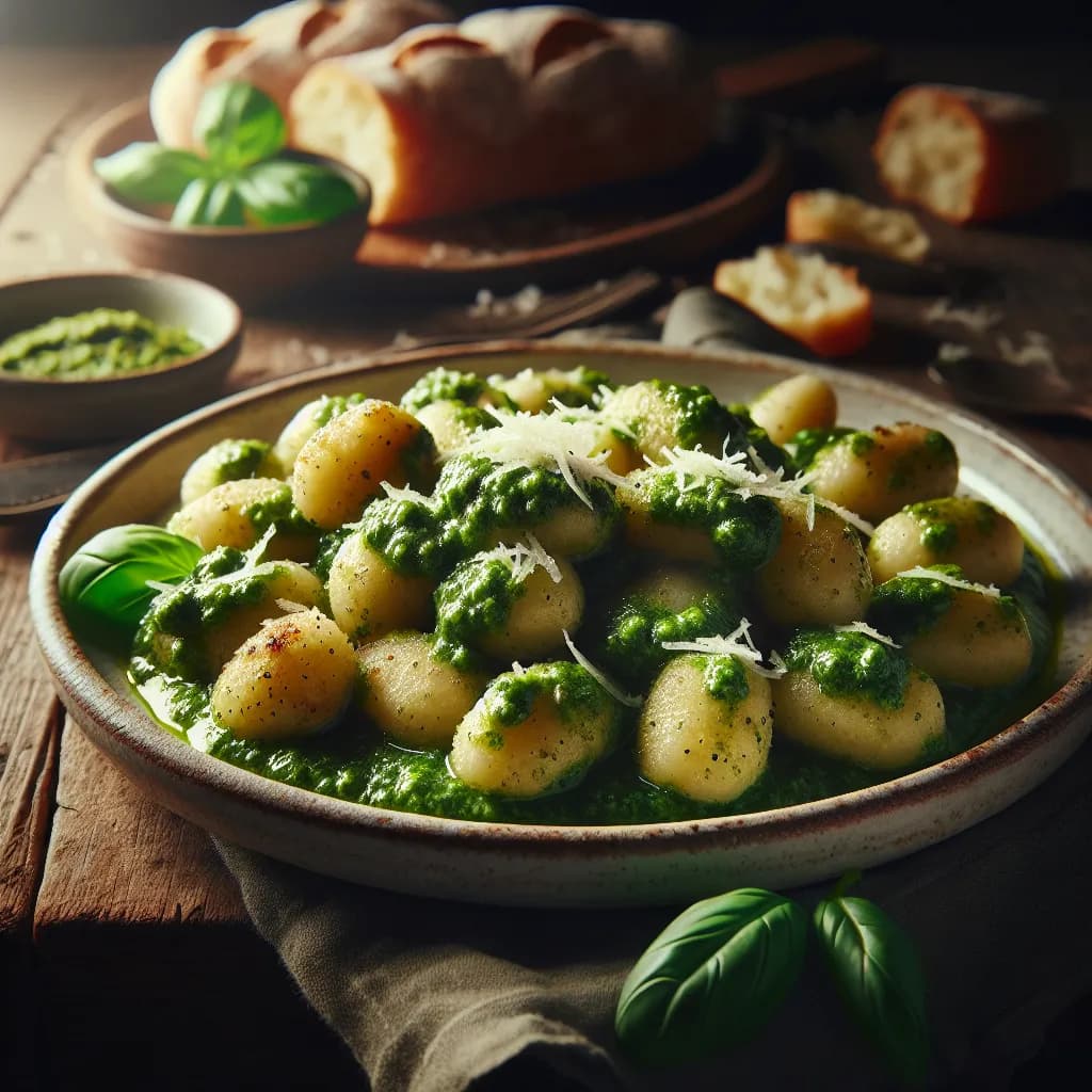 Gnocchi al Pesto