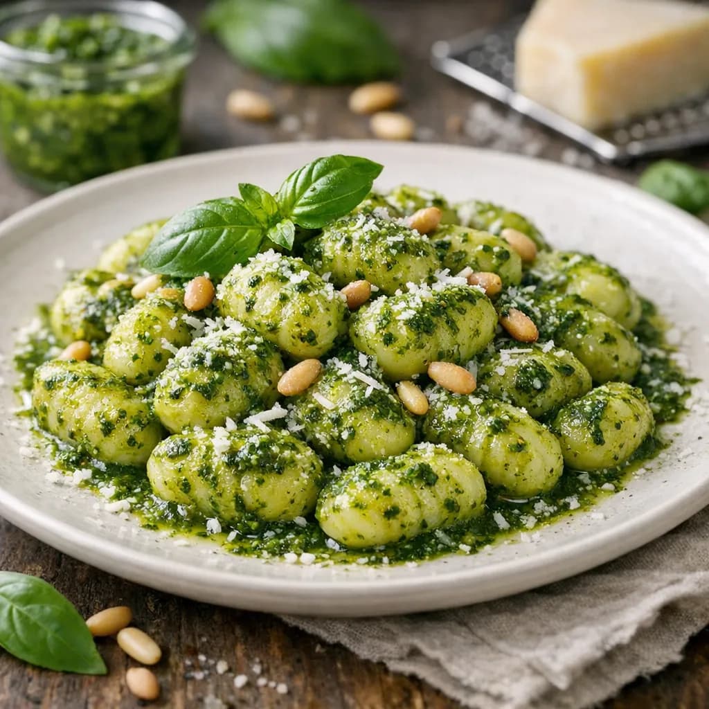 Gnocchi al Pesto