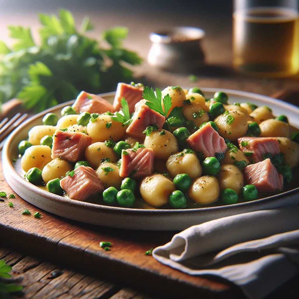 Gnocchi al Tonno e Piselli