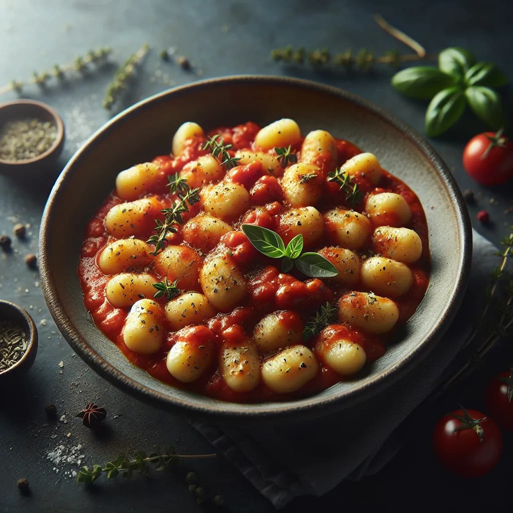 Gnocchi with Tomato Sauce