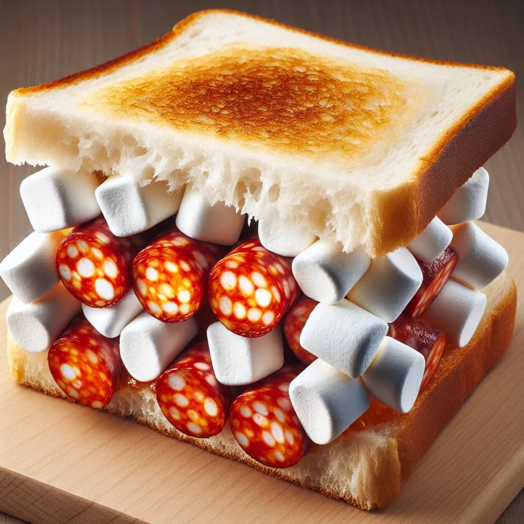 Gochizo Marshmallow Surprise Sandwich