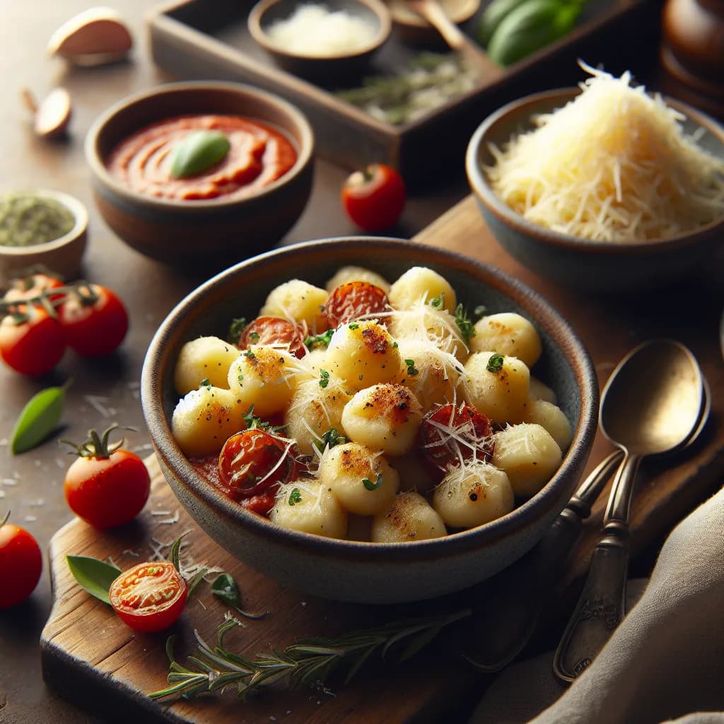 Gorgonzola-Parmesan Gnocchi