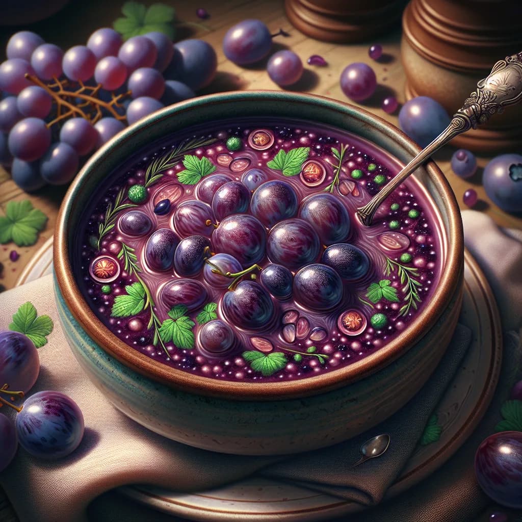 Gralaric Grape Gazpacho
