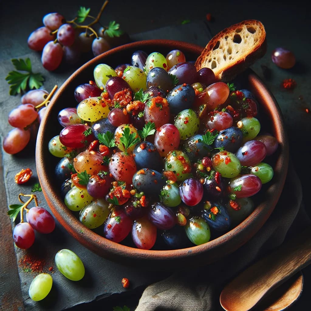 Gralaric Spicy Grape Salad