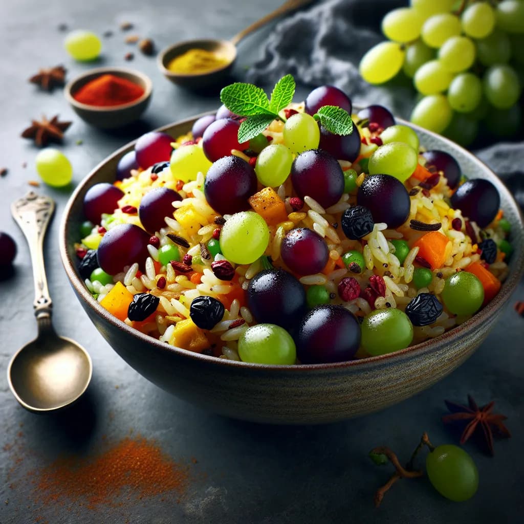 Grape and Rice Pilaf