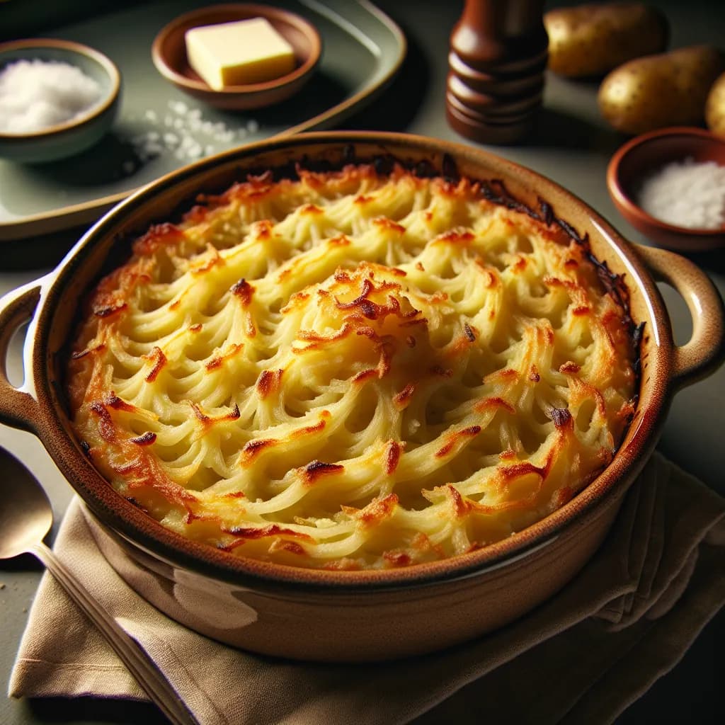 Grated Potato Casserole
