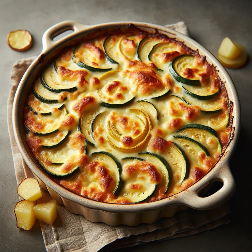 Gratin de Courgettes et Pommes de Terre