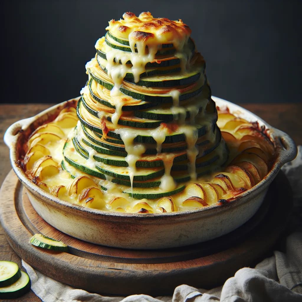 Gratin de Courgettes et Pommes de Terre