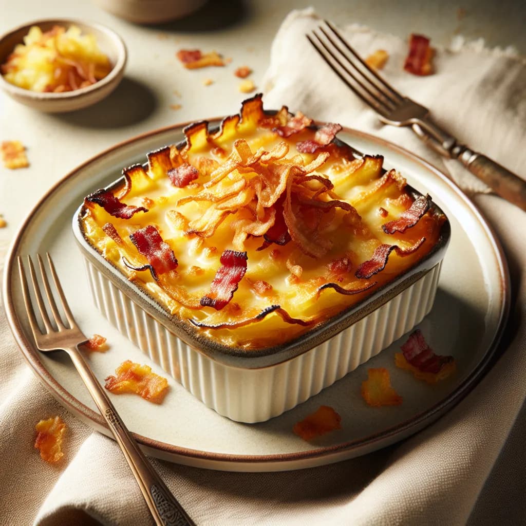 Gratin de Pommes de Terre et Lardons