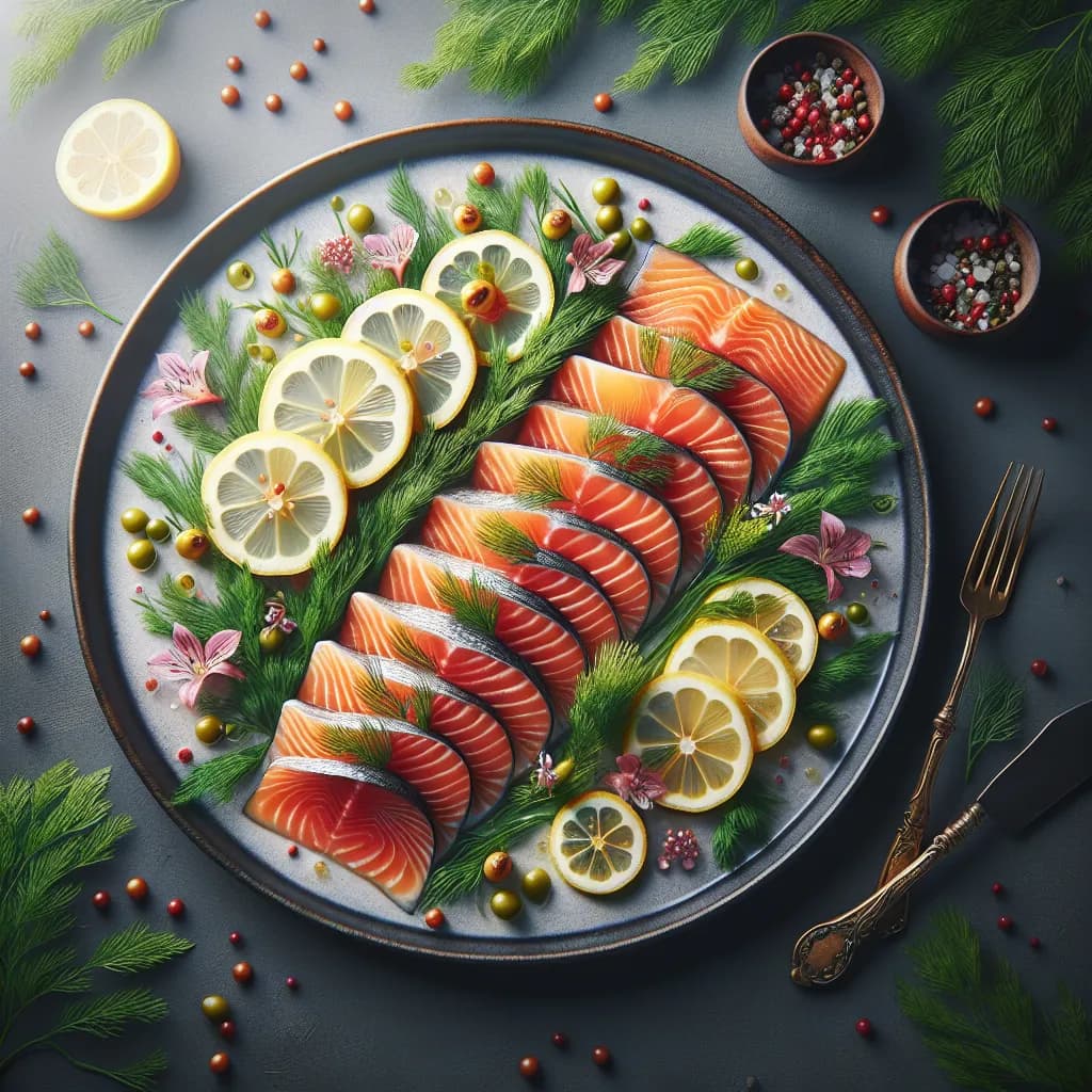 Gravlax de Saumon
