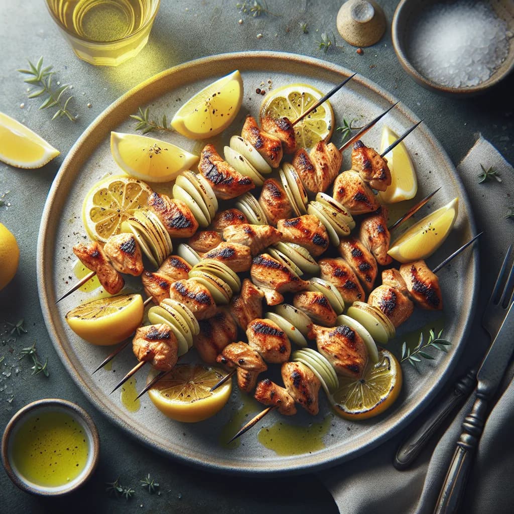 Greek Chicken Souvlaki