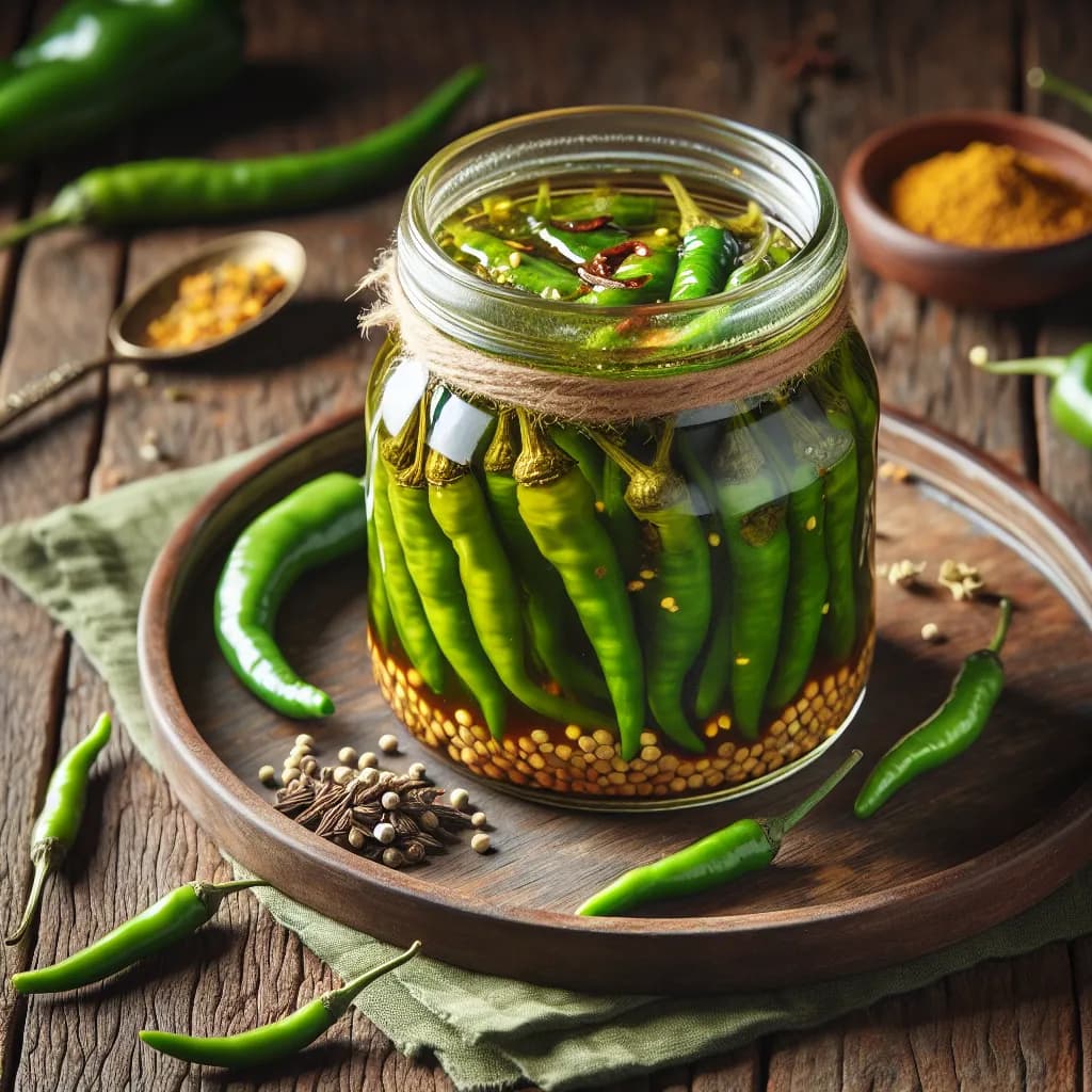 Green Chili Pickle