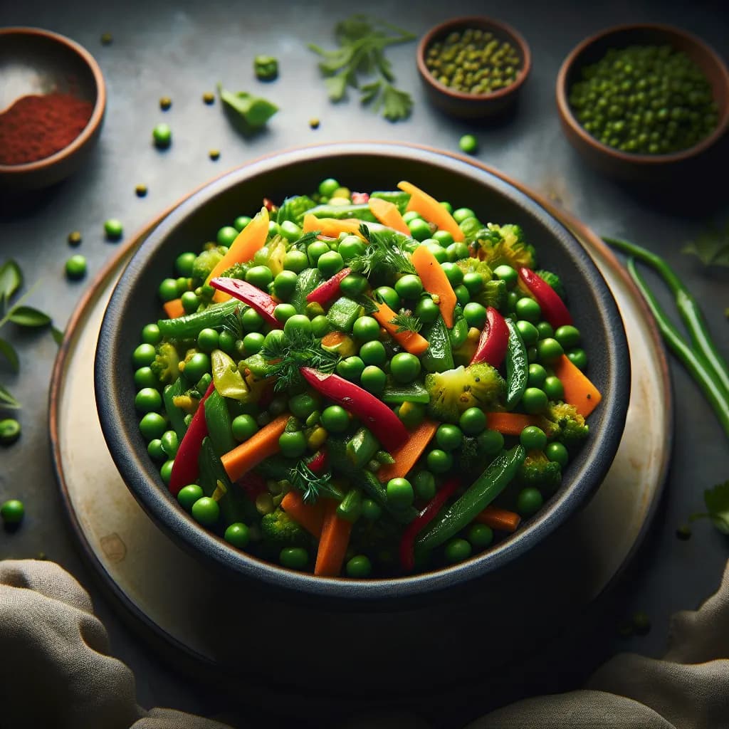 Green Gram Dal Stir-fry