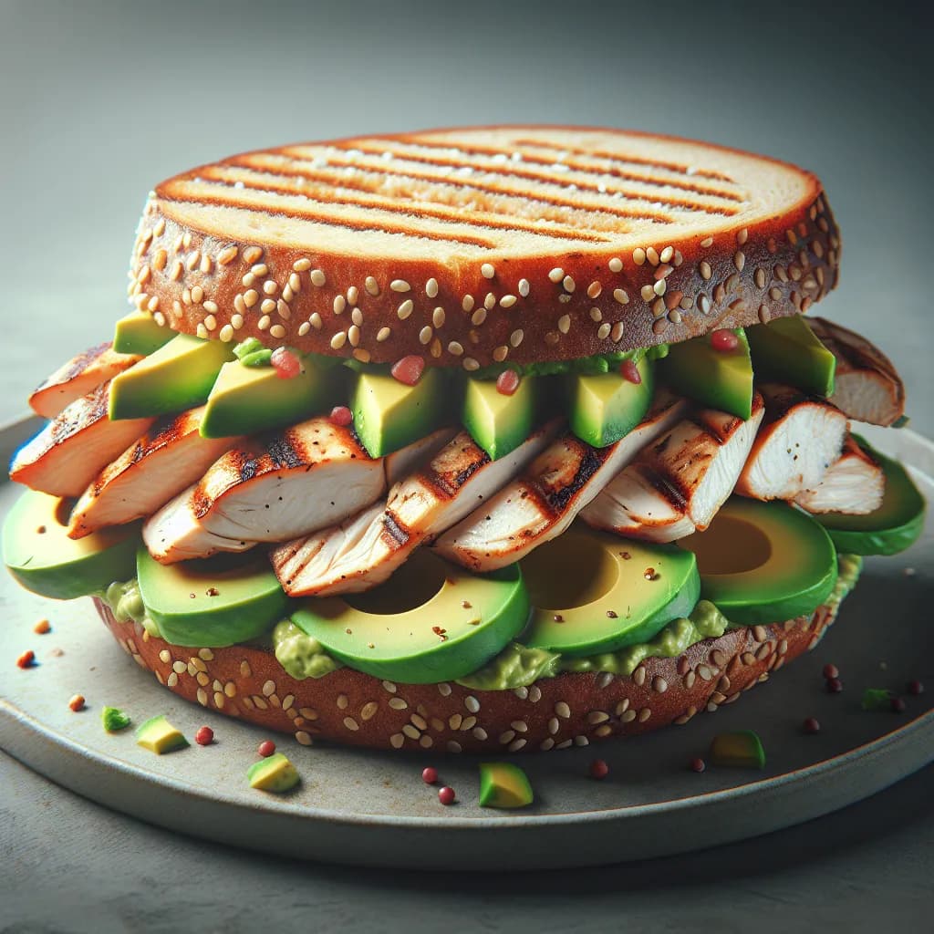 Grilled Chicken Avocado Sandwich