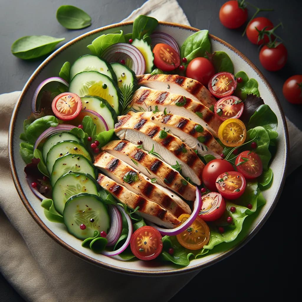 Grilled Chicken Salad