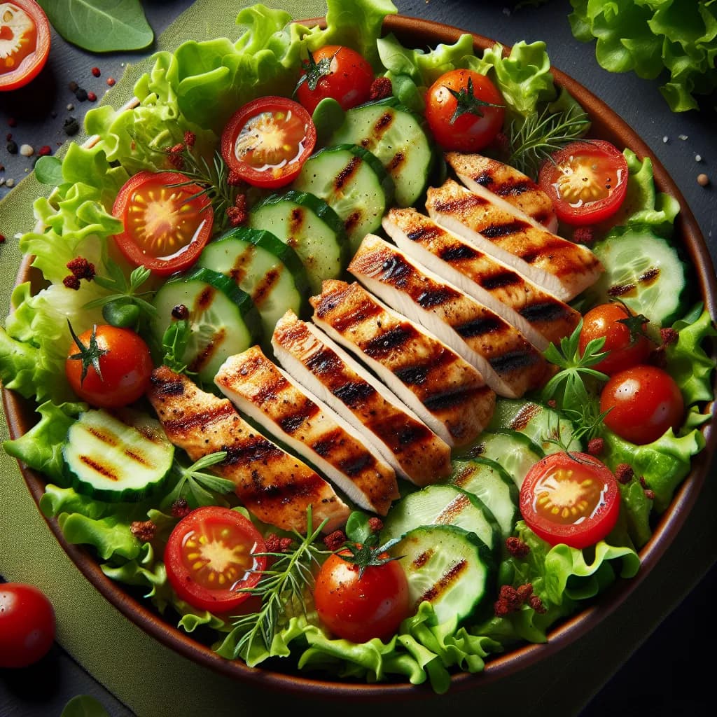 Grilled Chicken Salad