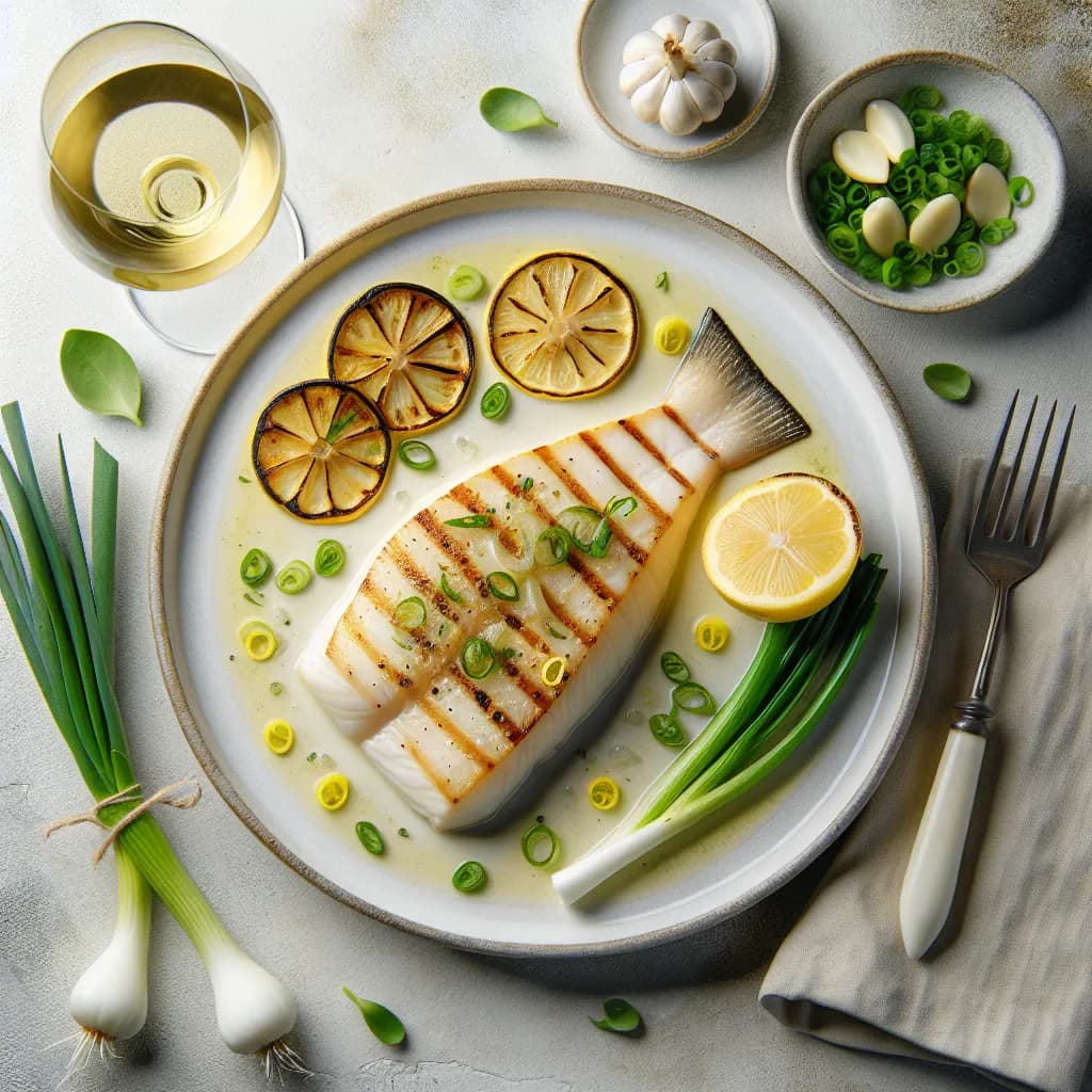 Grilled Halibut