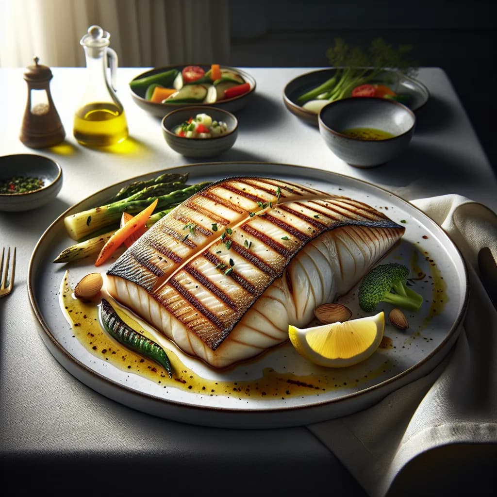 Grilled Halibut