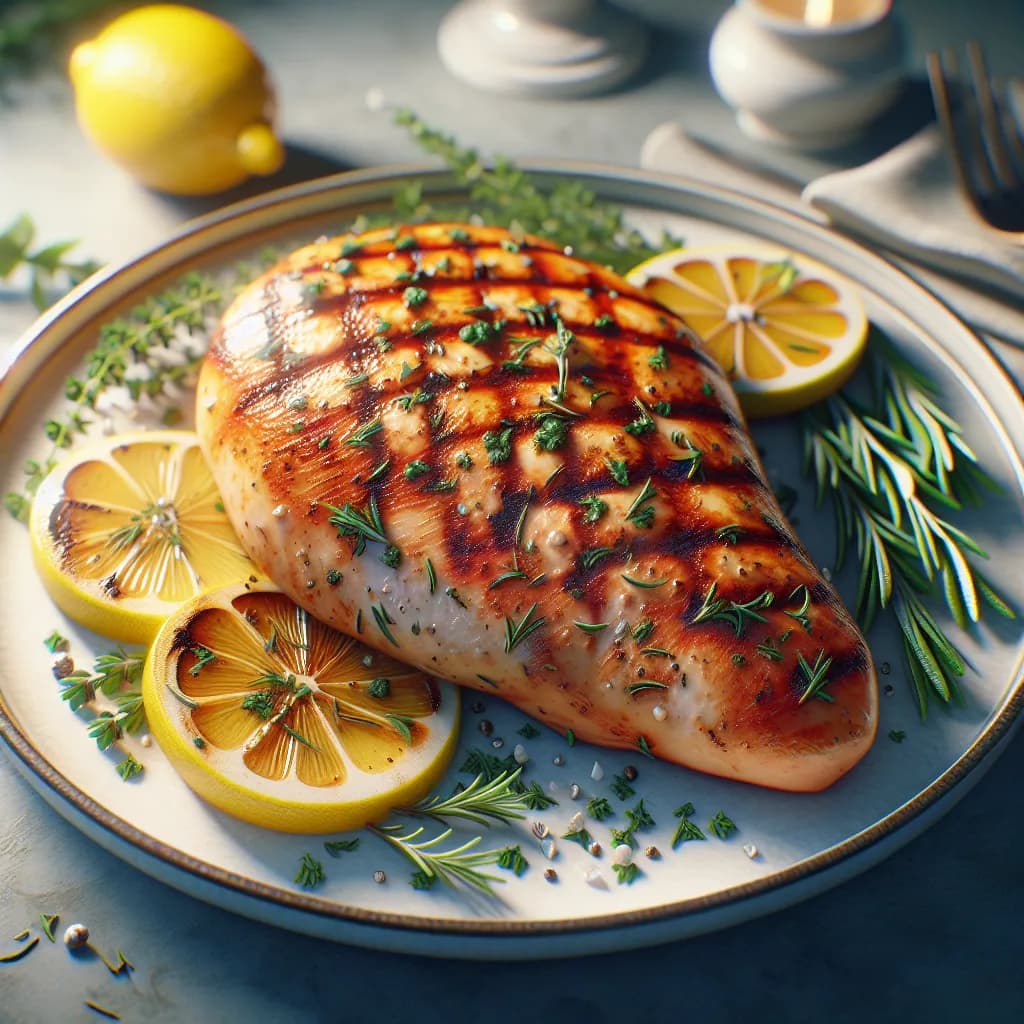 Grilled Lemon Herb Chicken