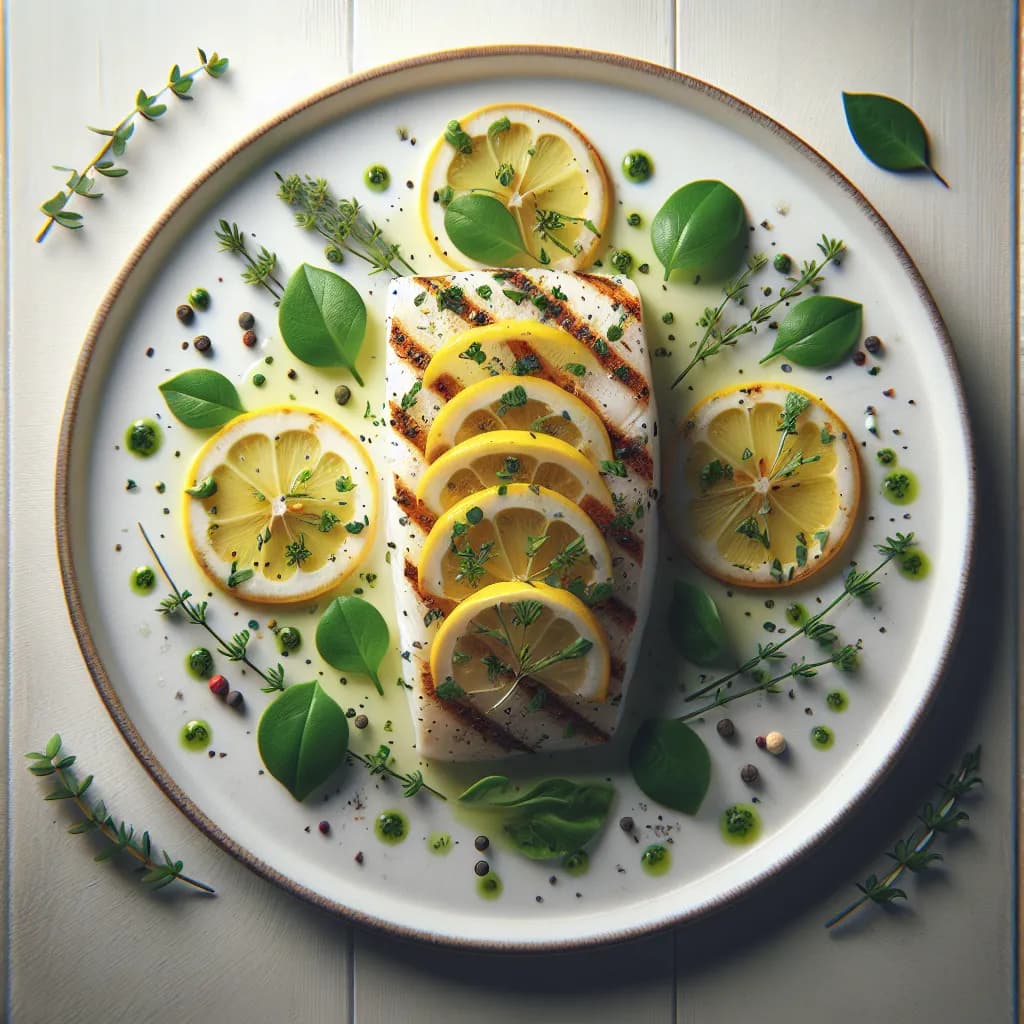 Grilled Lemon Herb Fish