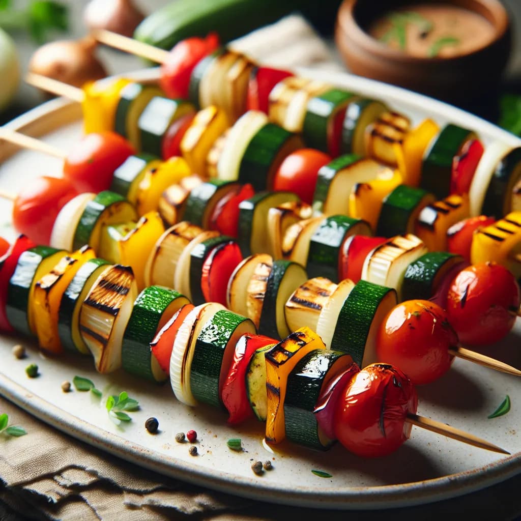 Grilled Vegetable Skewers
