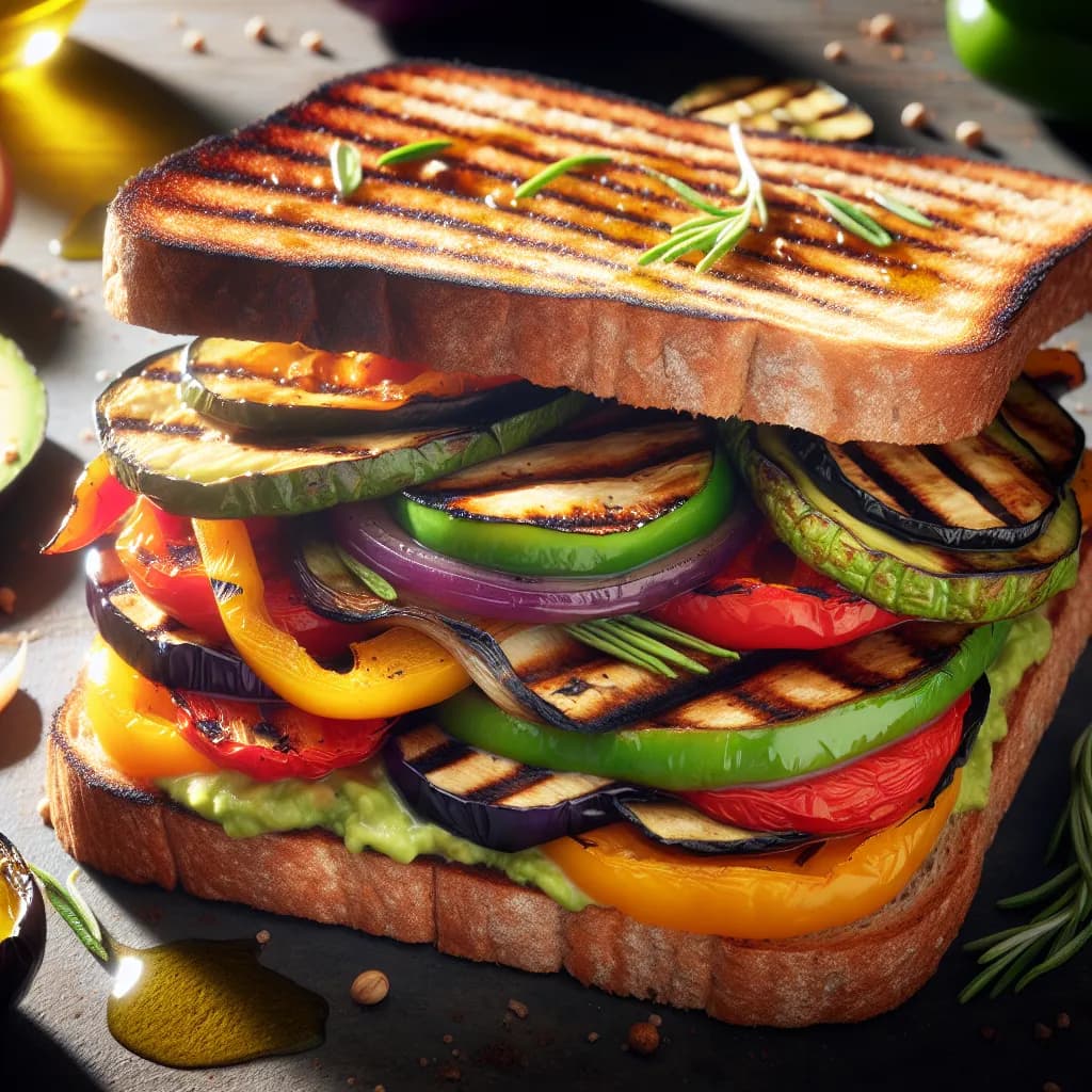 Grilled Veggie Sandwich