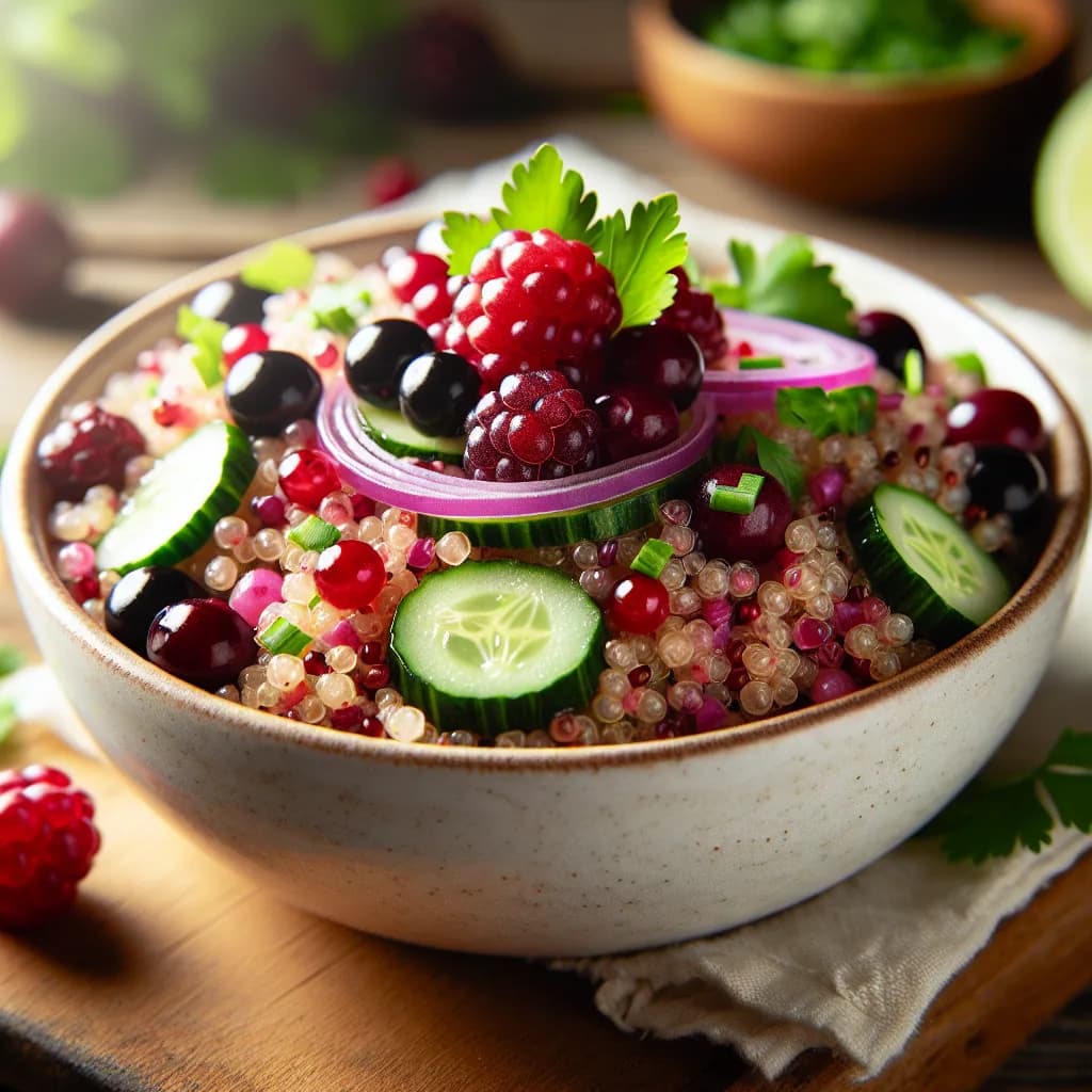 Growberry Quinoa Salad