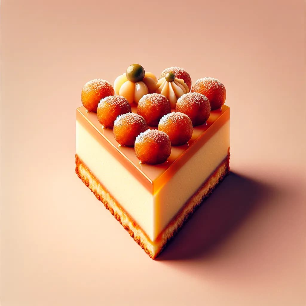 Gulab Jamun Cheesecake