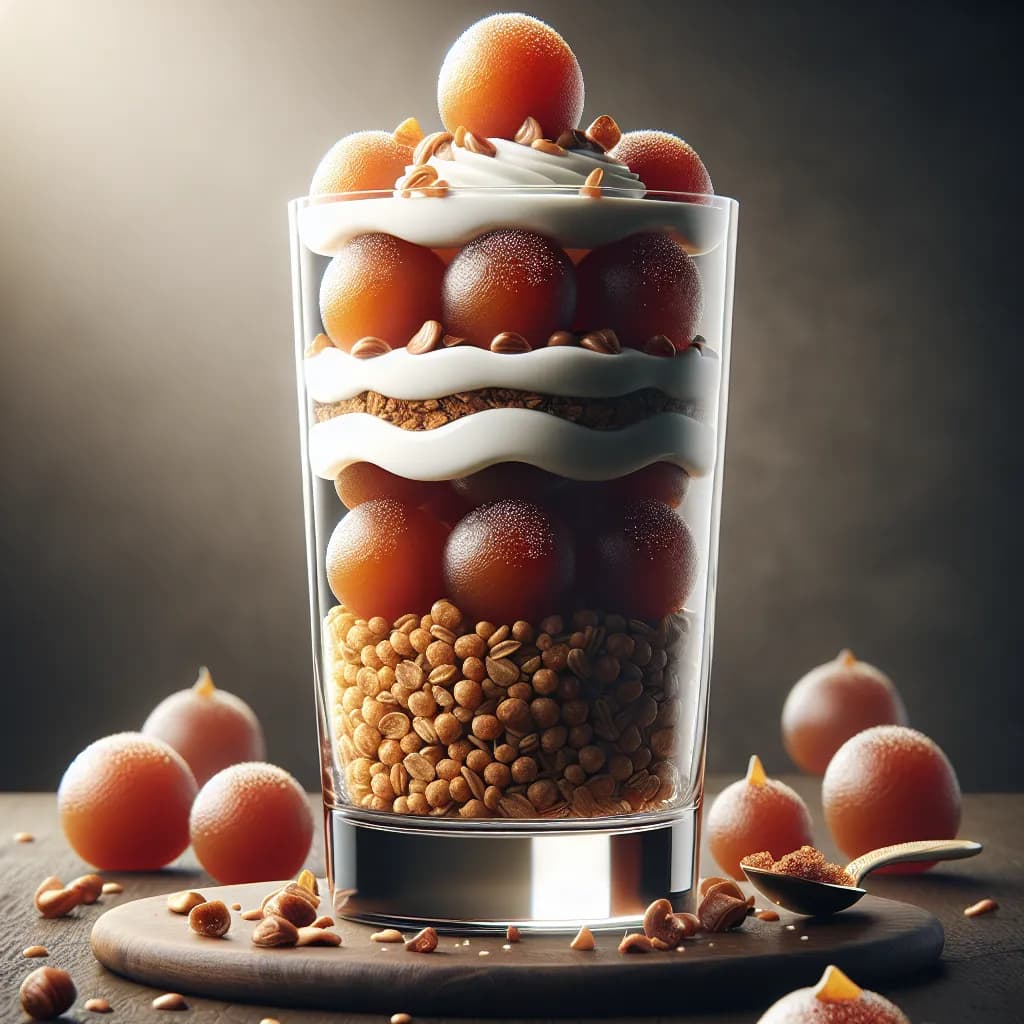 Gulab Jamun Parfait